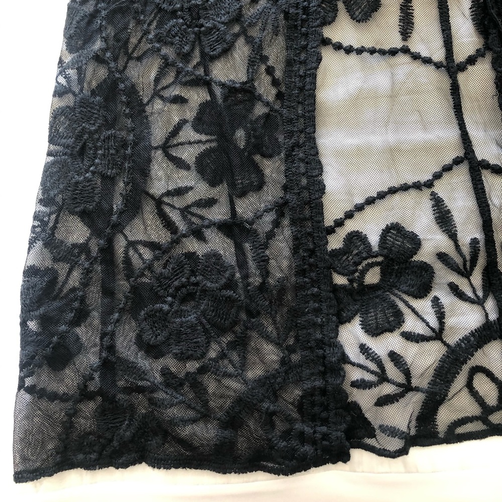 Lace Kimono - Black - Picture 4 of 4